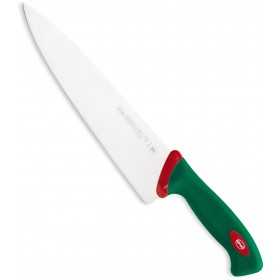 SANELLI PREMANA KITCHEN KNIFE WITH RED AND GREEN HANDLE CM. 30