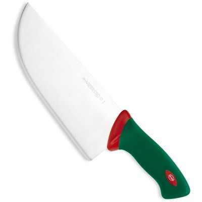 SANELLI PREMANA BUTCHER KNIFE COUNTER BLOCK WITH GREEN AND RED