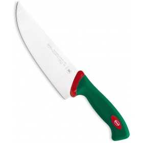 SANELLI PREMANA SLICING KNIFE WITH GREEN AND RED HANDLE CM. 20