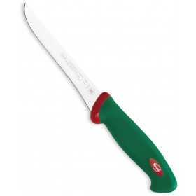 SANELLI PREMANA BONING KNIFE WITH GREEN AND RED HANDLE CM. 16