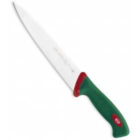 SANELLI PREMANA KNIFE FOR SLAUGHING GREEN AND RED HANDLE CM. 22