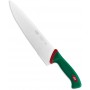 SANELLI PREMANA CARVING KNIFE SERRATED BLADE GREEN HANDLE CM. 21
