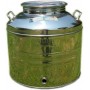 SANSONE STAINLESS STEEL CONTAINER LT. 30 FOR OIL, WINE, HONEY