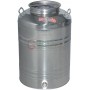 SANSONE CONTENITORE INOX LT. 50 CON PREDISPOSIZIONE RUBINETTO 