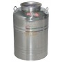 SANSONE CONTENITORE INOX LT. 50 PER OLIO, VINO, MIELE E BIRRA 