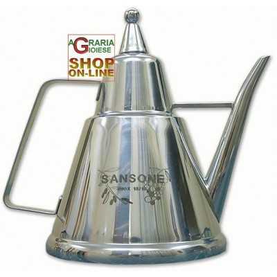 SANSONE STAINLESS STEEL OIL JUG CL. 50