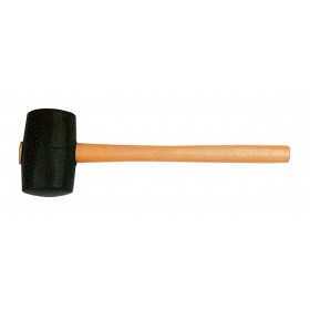 RUBBER MAZZUOLA WITH PAINTED WOOD HANDLE MM. 55 REF. 80300