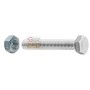 SC METAL SCREWS HEX HEAD 6X 30 WITH NUTS PCS. 15