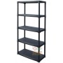 SCAFFALE IN RESINA 5 RIPIANI CM. 80X40X175,5 H. 
