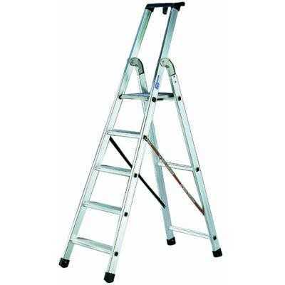 SQUARE LADDER TECNOSCALA ALUMINUM SECT. 24X50 STEPS 5