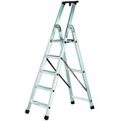 SCALA QUADRA TECNOSCALA ALLUMINIO SEZ. 24X50 GRADINI 6 