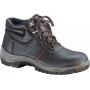HIGH SHOE IN PRINTED LEATHER TOE AND LAMINA BIDENSITY