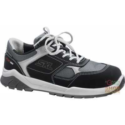 LOW SHOE IN NABUCATA LEATHER TOE ALUMINUM TEXTILE LAMIN
