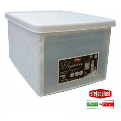 Scatola multiuso Elegance M in con coperchio e apertura
