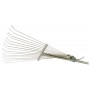 ADJUSTABLE GARDEN BROOM WITH STEEL HANDLE REF. 20520