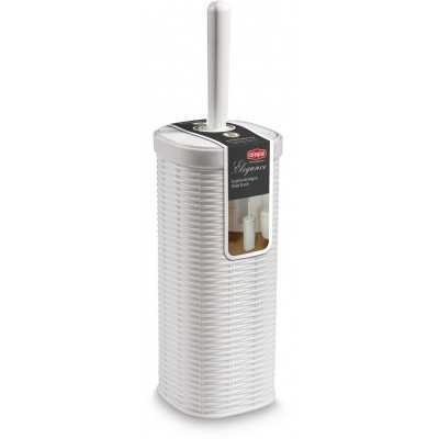 White Elegance toilet brush cm. 11,5x11,5x40h.