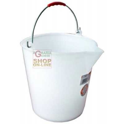 SECCHIO CON BECCO BIANCO LT. 14 