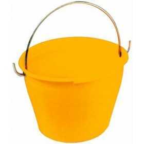 SECCHIO PER MURATORE MEC PLASTICA GIALLA DIAM.CM.36 