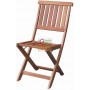SEDIA IN LEGNO PIEGHEVOLE VIGOR MOD. NINFA 54X59X88H. 
