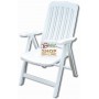 CARMEN RESIN CHAIR FOLDING ADJUSTABLE BACKREST