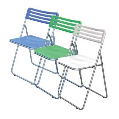 FOLDING CHAIR IN LILAC ABS