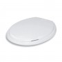 Toilet Seat Gabbiano Model White cm. 47x38x4h.