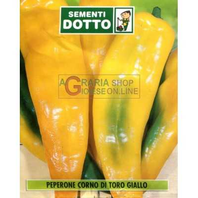 SEEDS OF YELLOW BULL HORN PEPPER