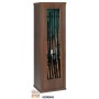 CABINET FOR GUNS CASE 2 WITH TREASURE H.150 cm. 7 GLASS PLACES