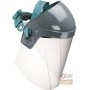 HALF CAP IN POLYCARBONATE WITH ADJUSTABLE RACK HARNESS