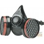 RUBBER HALF MASK WITH 2 FILTERS NOT INCLUDING FILTERS
