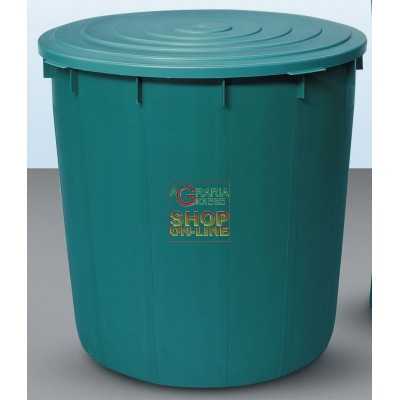 SERBATOIO ECOTANK DIAM. 96X89 VERDE SENZA COPERCHIO LT. 500 