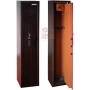 BLINKY GUN CABINET 7 SEATS WOOD EFFECT WITH TREASURE 35X28X145H
