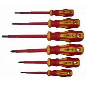 SERIES 6 SCREWDRIVERS WITH VDE INSULATION