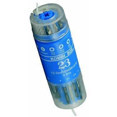 SERIE PUNTE BIT-BOX 23-MISTO PUNTE-INSERTI PZ. 23 