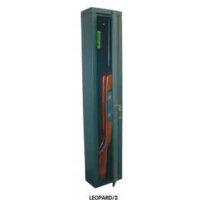 GUN CABINET RIFLE BOX LEOPARD 2 TWO PLACES CM 25X15X125