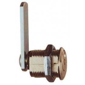 CYLINDER LOCK WITH NICKEL FINISH D.16 MM.20