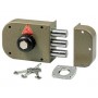 SERRATURA CR DA APPLICARE ART.1600 SENZA SCROCCO SX MM. 60 