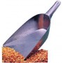 ALUMINUM SCOOP WITH FLAT BOTTOM FOR FLOUR AND CEREALS CM. 20X30
