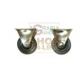 SET 4 RUOTE IN GOMMA DIAM. 40 MM. 