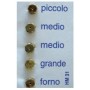 SET 5 UGELLI GAS METANO PER CUCINA 