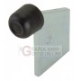ARRESTO A SALDARE PER CANCELLI ACCIAIO ZINCATO MM. 50X96 