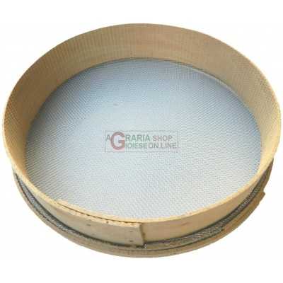 SETACCIO CRIVO CRIVELLO PER CEREALI DIAM. CM. 40 FORO MM. 3 