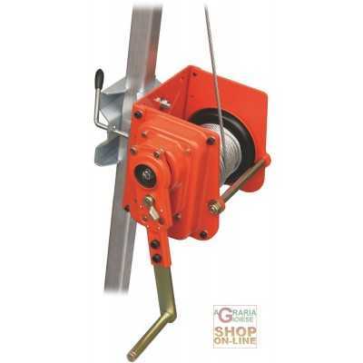 REEL FOR TRIPOD WITH 45 MT STEEL CABLE