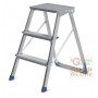 GIMI PIUMA 3 STOOL IN ALUMINUM WITH NON-SLIP FEET STEPS 3