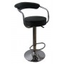 SWIVEL STOOL STRUCTURE IN CHROME STEEL WITH FOOTREST ART.