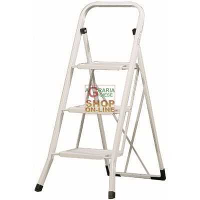 SGABELLO JOLLY IN FERRO BLINKY GRADINI LARGHI GRADINI 3 