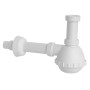 BOTTLE TRAP FOR 1 WAY SINK WITHOUT WASTE GR. 1-1 / 2