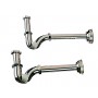 SIFONE A S IN OTTONE CROMATO SENZA PILETTA GR. 1 - 1/4 