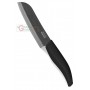 ARTUS SANTOKU KITCHEN KNIFE WITH BURNISHED CERAMIC BLADE CM.