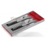 ARTUS SET 2 KITCHEN KNIVES WITH BURNISHED CERAMIC BLADE CM. 10